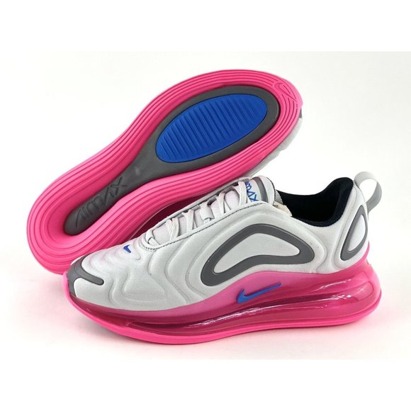 Nike Air Max 720 Gray Pink Youth Size 5Y Sneakers Shoes Youth NO SHOE BOX - Picture 2 of 11